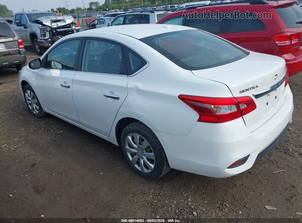 3N1AB7AP8GY214904 2016 NISSAN SENTRA Белый Задняя левая четверть