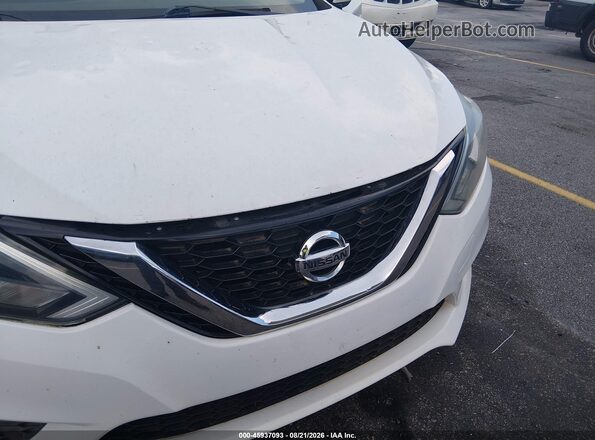 3N1AB7AP8GY221903 2016 NISSAN SENTRA White Vista del cuadro de instrumentos