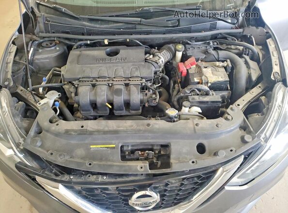 3N1AB7AP8GY234716 2016 NISSAN SENTRA Gray Rear interior view