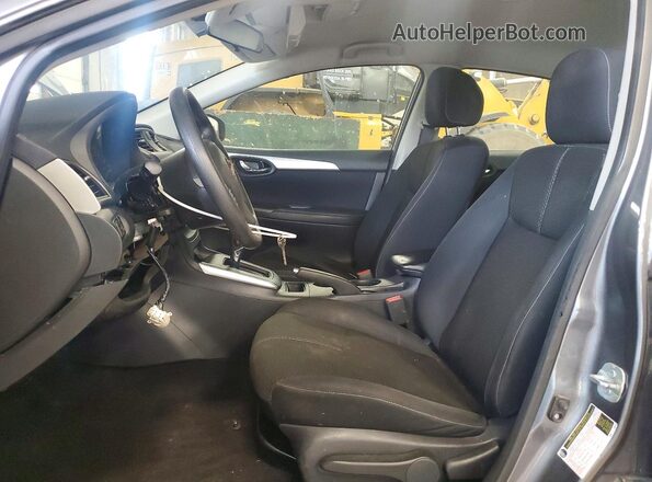 3N1AB7AP8GY234716 2016 NISSAN SENTRA Gray Front interior view