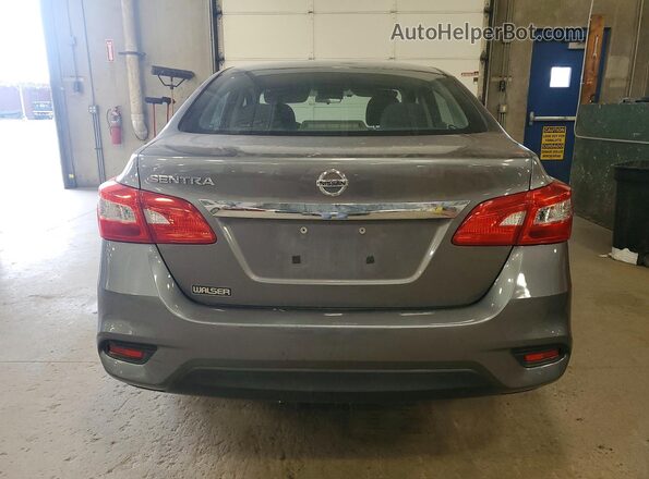 3N1AB7AP8GY234716 2016 NISSAN SENTRA Gray Rear view
