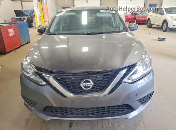 3N1AB7AP8GY234716 2016 NISSAN SENTRA Gray Front view