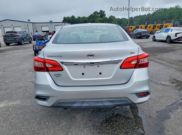 3N1AB7AP8GY239706 2016 NISSAN SENTRA Silver Rear view