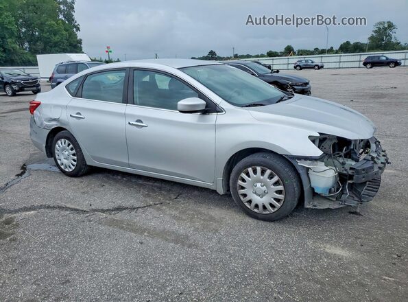 3N1AB7AP8GY239706 2016 NISSAN SENTRA Silver Front right