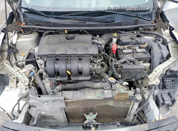 3N1AB7AP8GY239706 2016 NISSAN SENTRA Silver Rear interior view