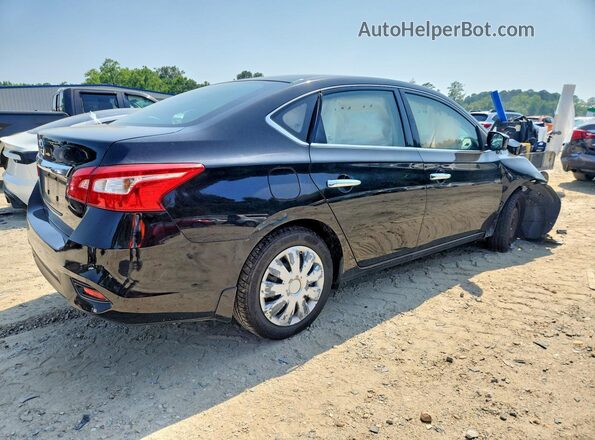 3N1AB7AP8GY278036 2016 NISSAN SENTRA Black Задня права чверть