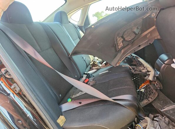 3N1AB7AP8GY278036 2016 NISSAN SENTRA Black Вид задніх сидінь