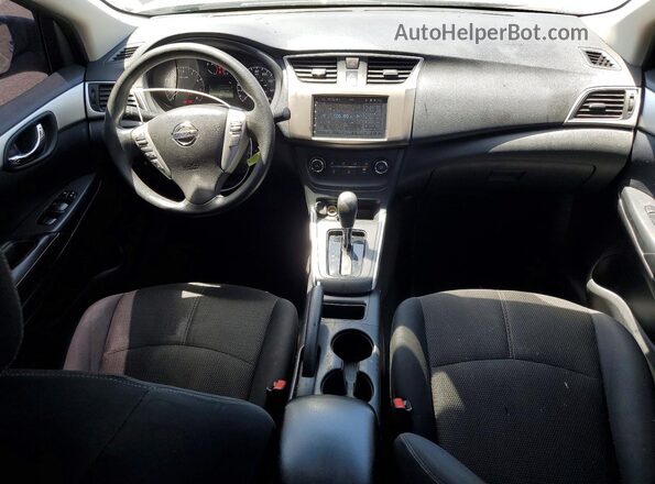 3N1AB7AP8GY285777 2016 NISSAN SENTRA Белый Вид панели приборов