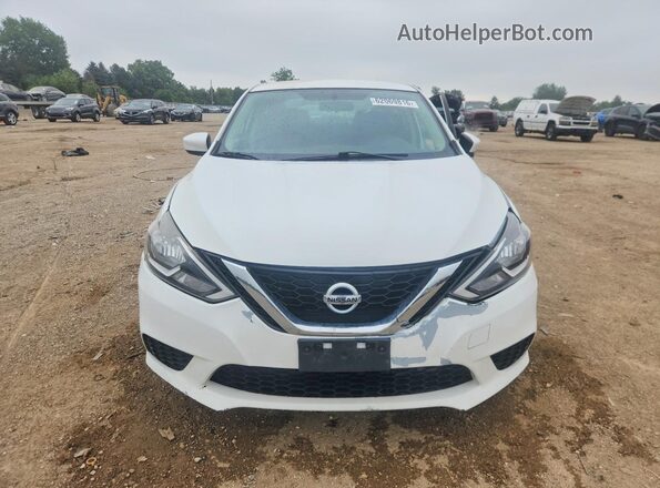 3N1AB7AP8GY293653 2016 NISSAN SENTRA White Դիմացի տեսք