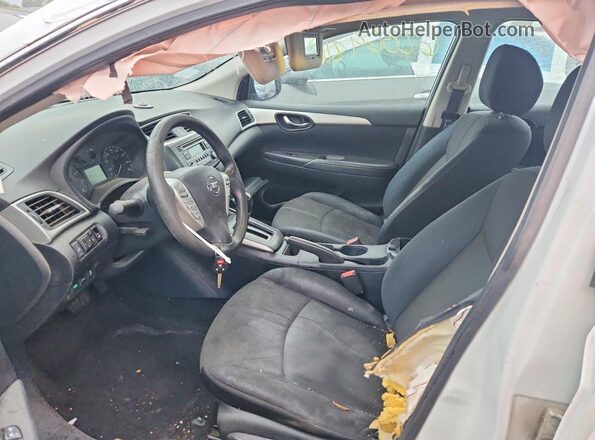3N1AB7AP8GY293653 2016 NISSAN SENTRA White Սալոնի դիմացի տեսք