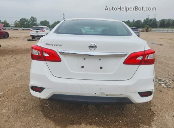 3N1AB7AP8GY293653 2016 NISSAN SENTRA White Հետևի տեսք