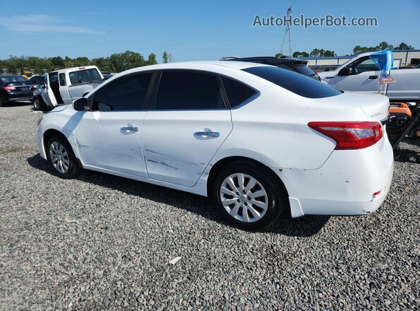 3N1AB7AP8GY298528 2016 NISSAN SENTRA Белый Задняя левая четверть