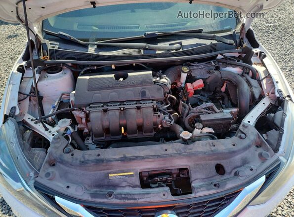 3N1AB7AP8GY298528 2016 NISSAN SENTRA Белый Вид задней части салона