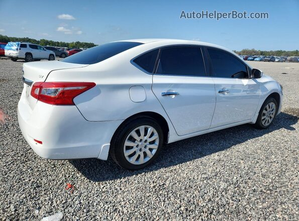 3N1AB7AP8GY298528 2016 NISSAN SENTRA Белый Задняя правая четверть