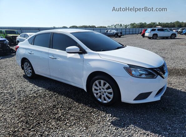 3N1AB7AP8GY298528 2016 NISSAN SENTRA Белый Передняя правая четверть
