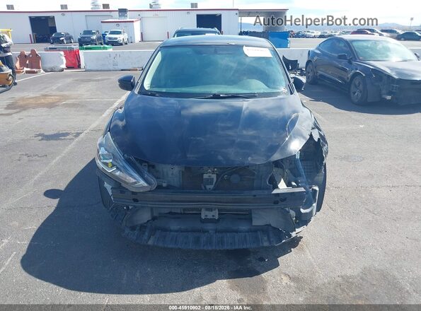 3N1AB7AP8GY311942 2016 NISSAN SENTRA Black Դիմացի տեսք