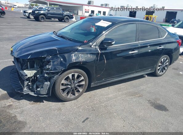 3N1AB7AP8GY311942 2016 NISSAN SENTRA Black Սալոնի հետևի տեսք