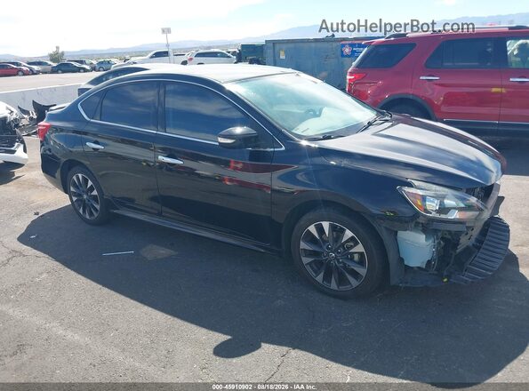 3N1AB7AP8GY311942 2016 NISSAN SENTRA Black Սալոնի 360 աստիճան տեսք