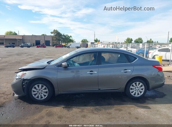 3N1AB7AP8GY313836 2016 NISSAN SENTRA Gray სალონის 360-გრადუსიანი ხედი