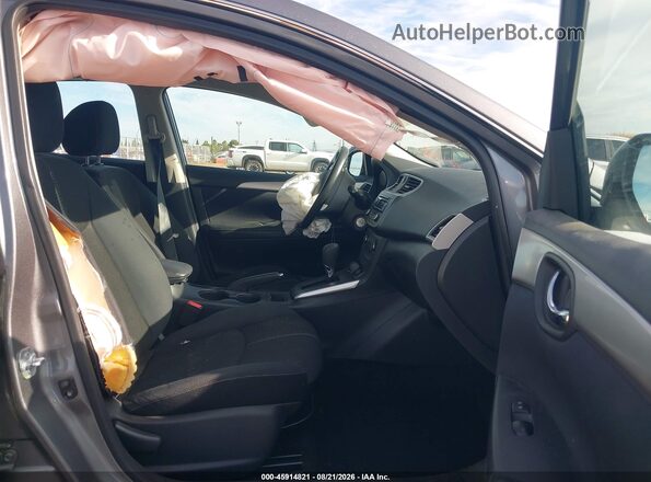 3N1AB7AP8GY313836 2016 NISSAN SENTRA Gray წინა სალონის ხედი
