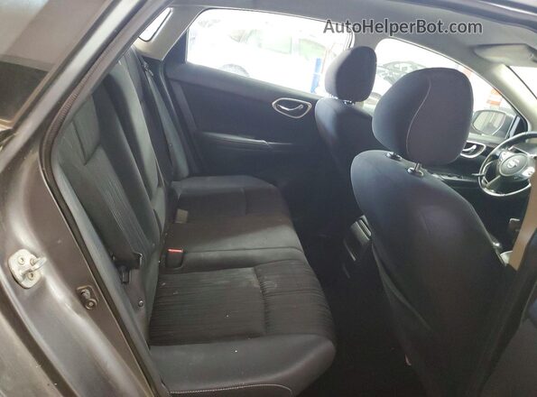 3N1AB7AP8HL648335 2017 NISSAN SENTRA Gray უკანა სავარძლების ხედი