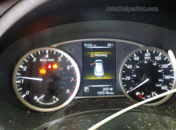 3N1AB7AP8HL648335 2017 NISSAN SENTRA Gray ხელსაწყოთა პანელის ხედი