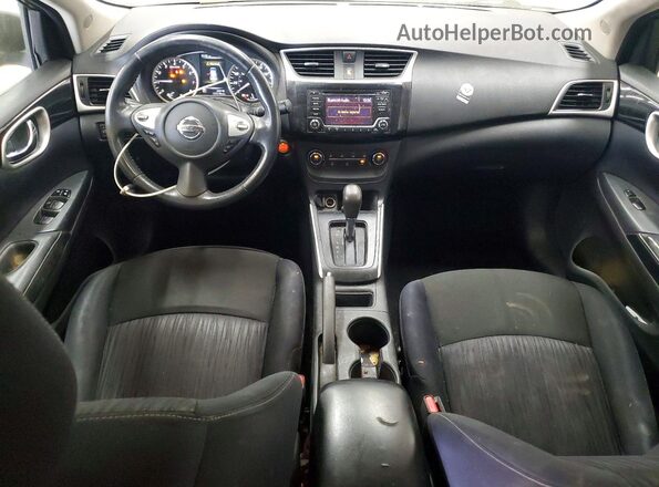 3N1AB7AP8HL648335 2017 NISSAN SENTRA Gray წინა პანელის ხედი