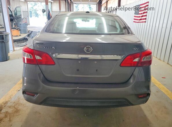 3N1AB7AP8HL648335 2017 NISSAN SENTRA Gray უკანა ხედი