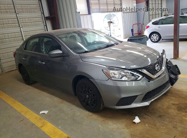 3N1AB7AP8HL648335 2017 NISSAN SENTRA Gray წინა მარჯვენა