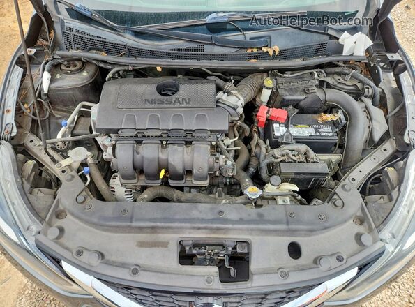3N1AB7AP8HL672960 2017 NISSAN SENTRA Gray Widok wnętrza z tyłu