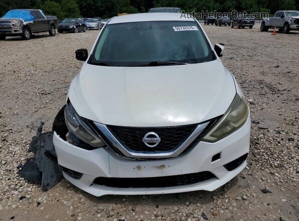 3N1AB7AP8HL673039 2017 NISSAN SENTRA White Դիմացի տեսք