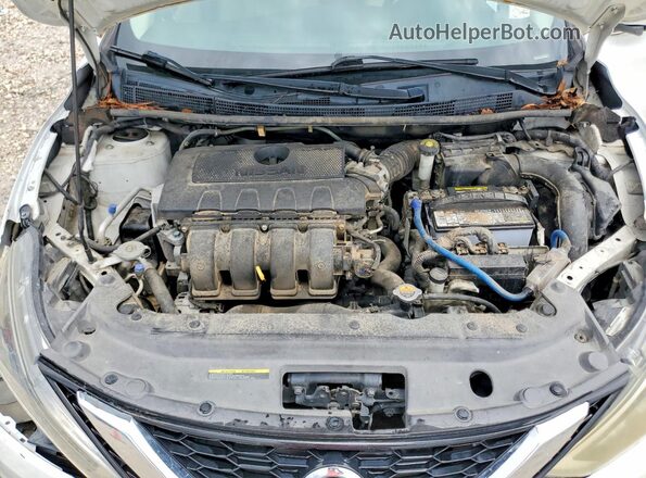 3N1AB7AP8HL673039 2017 NISSAN SENTRA White Սալոնի հետևի տեսք