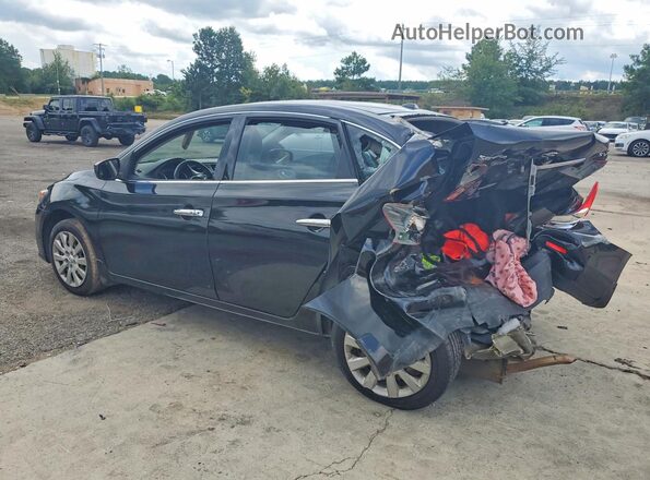 3N1AB7AP8HL710350 2017 NISSAN SENTRA Black Tył lewy