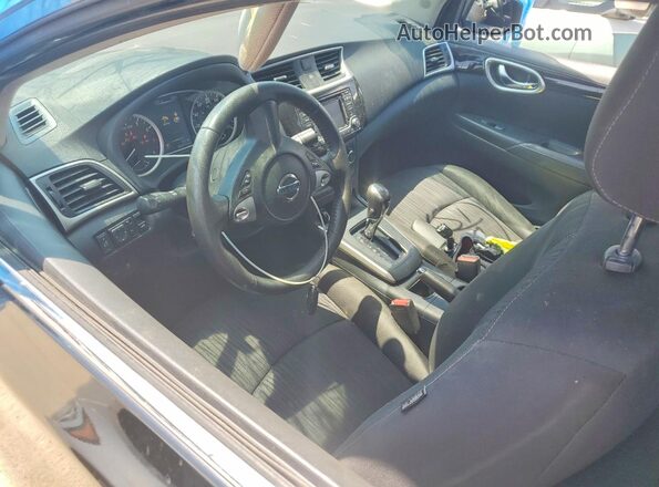 3N1AB7AP8HL710350 2017 NISSAN SENTRA Black Widok deski rozdzielczej