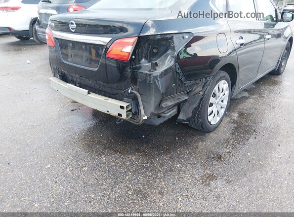 3N1AB7AP8HY210028 2017 NISSAN SENTRA Черный Вид щитка приборов