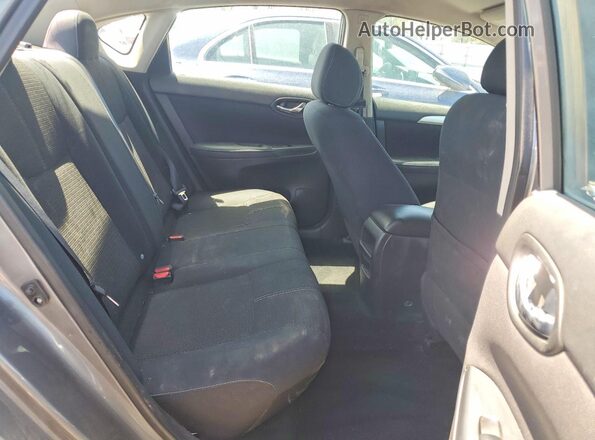 3N1AB7AP8HY218159 2017 NISSAN SENTRA Серый Вид задних сидений