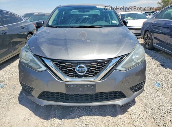 3N1AB7AP8HY218159 2017 NISSAN SENTRA Серый Вид спереди