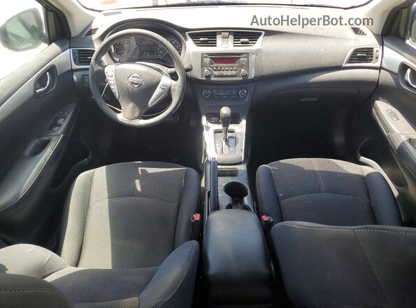 3N1AB7AP8HY218159 2017 NISSAN SENTRA Серый Вид панели приборов