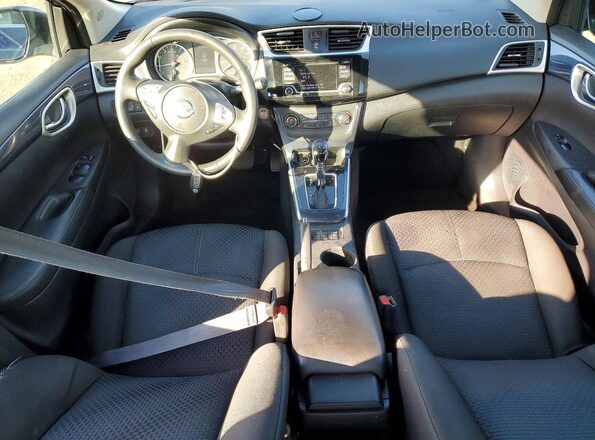 3N1AB7AP8HY219991 2017 NISSAN SENTRA Blue Dashboard view