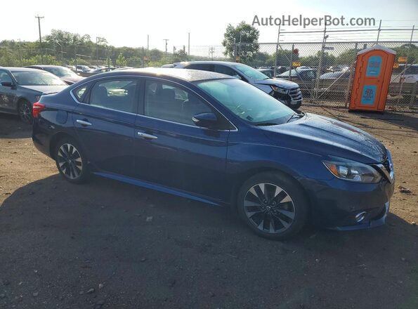 3N1AB7AP8HY219991 2017 NISSAN SENTRA Blue Front right