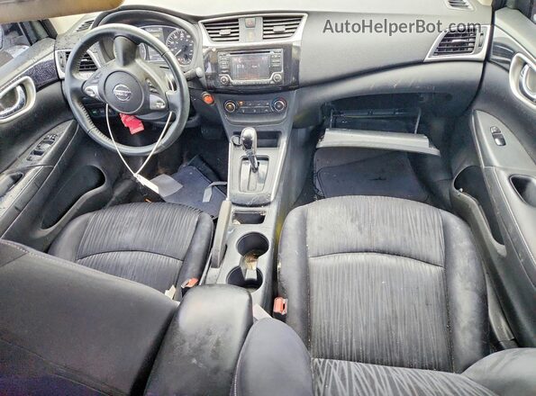 3N1AB7AP8HY229565 2017 NISSAN SENTRA Silver Vista del salpicadero