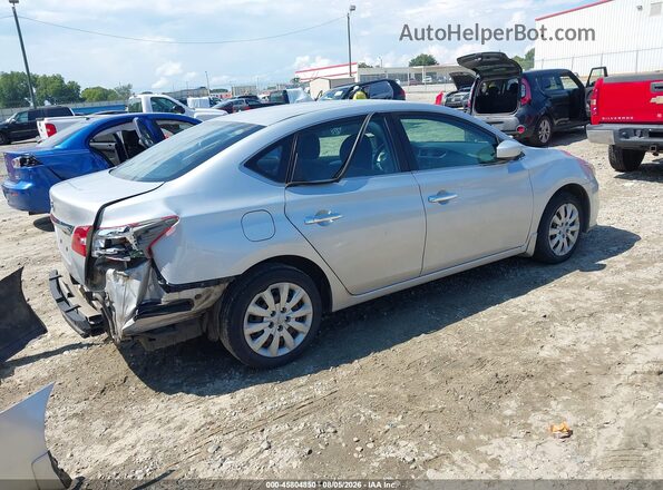 3N1AB7AP8HY250030 2017 NISSAN SENTRA Silver Հետևի աջ