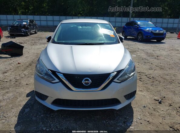 3N1AB7AP8HY250030 2017 NISSAN SENTRA Silver Սալոնի հետևի տեսք