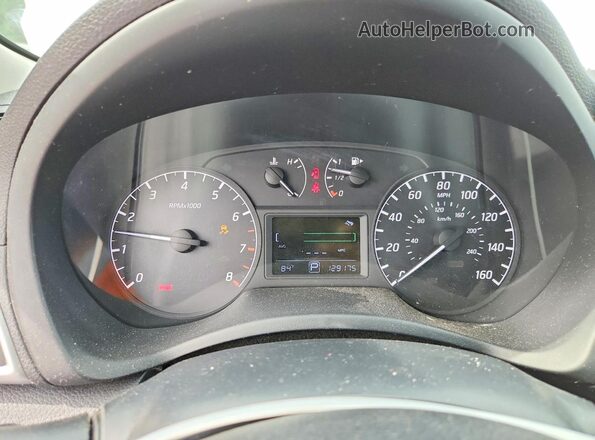 3N1AB7AP8HY253901 2017 NISSAN SENTRA Gray Вид щитка приладів
