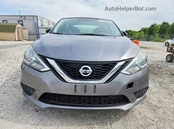3N1AB7AP8HY253901 2017 NISSAN SENTRA Gray Вид спереду