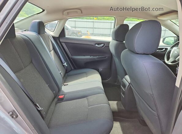 3N1AB7AP8HY253901 2017 NISSAN SENTRA Gray Вид задніх сидінь