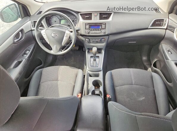 3N1AB7AP8HY253901 2017 NISSAN SENTRA Gray Вид панелі приладів