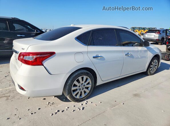 3N1AB7AP8HY274585 2017 NISSAN SENTRA White Trasero derecho