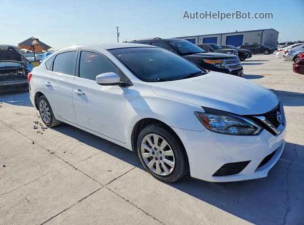 3N1AB7AP8HY274585 2017 NISSAN SENTRA White Delantero derecho