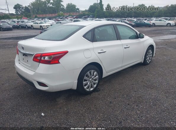 3N1AB7AP8HY280239 2017 NISSAN SENTRA White Tył prawy
